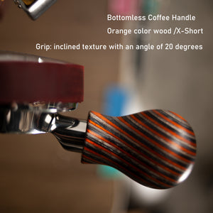 Espresso machine E61 Group head 58.5mm Handle colour wood stainless steel